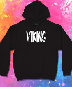 Viking Brush Paint Hoodie