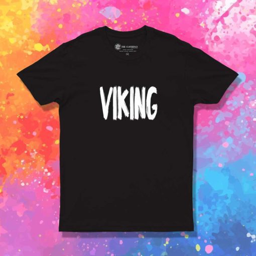 Viking Brush Paint T-Shirt