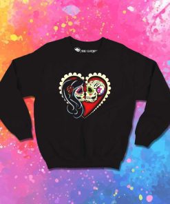 Ashes Day Of The Dead Heart Sweatshirt