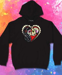 Ashes Day Of The Dead Heart Hoodie