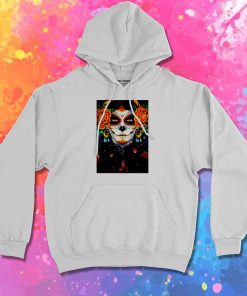 Day Of The Dead Face Paint Hoodie