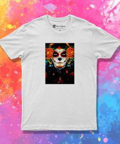 Day Of The Dead Face Paint T-Shirt