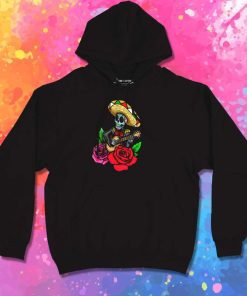 Day Of The Dead Mariachi Guitarist Hoodie