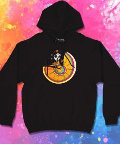 Day Of The Dead Orange Slice Hoodie