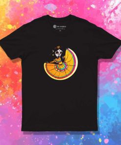 Day Of The Dead Orange Slice T-Shirt