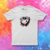 Day Of The Dead Roses Face T-Shirt