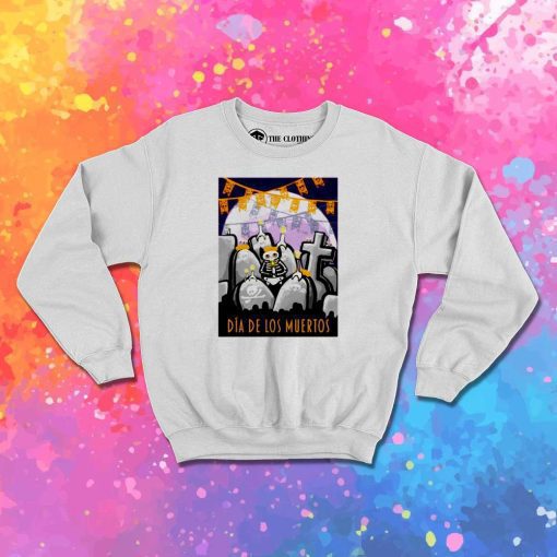 Day Of The Dead Tombstone Sweatshirt