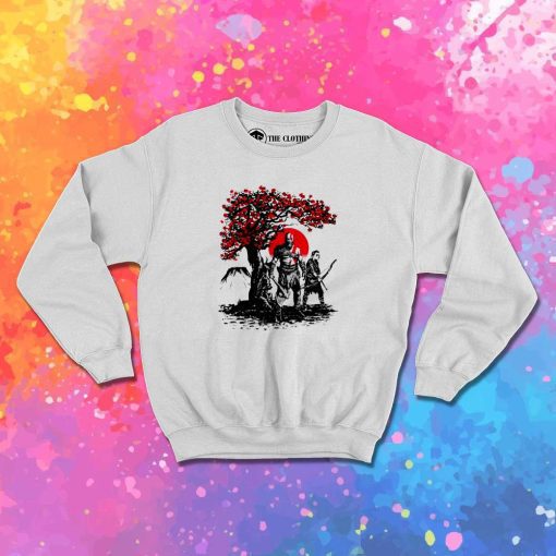 God Of War Japanese Art Sweatshirt