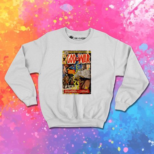God of War Ragnarok Comic Sweatshirt