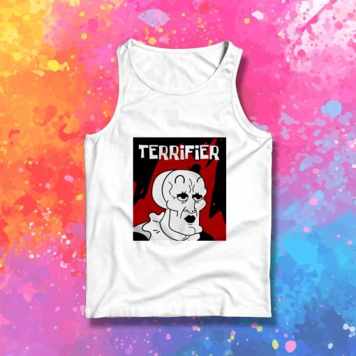 Halloween Squidward Terrifier Tank Top