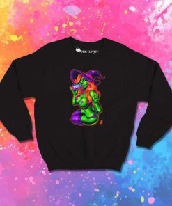 Halloween Witch Sexy Sweatshirt