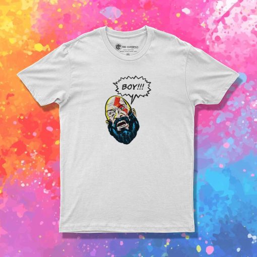 Kratos Boy Comic Style T-Shirt