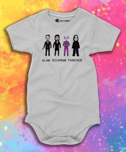 Alan Rickman Forever Baby Onesie