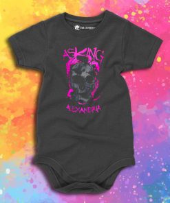 Asking Alexandria Artwork Baby Onesie