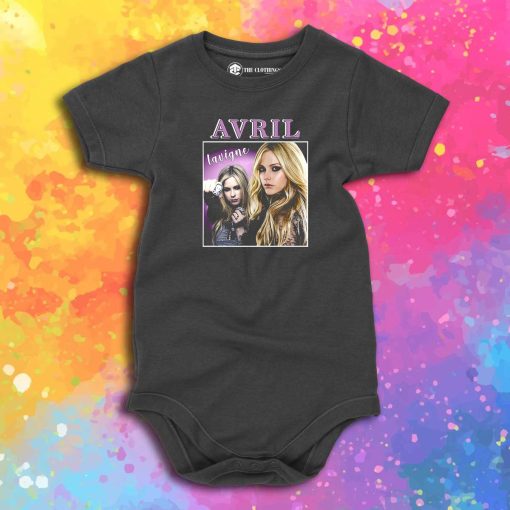 Avril Lavigne Homage Baby Onesie