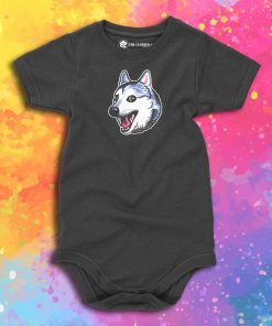 Awkward Doggo Meme Baby Onesie