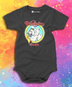 BLEACH GOODS ARMED AND READY BLACK BALMAIN Baby Onesie
