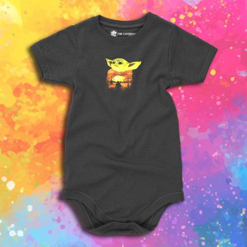 Baby Yoda Baby Onesie