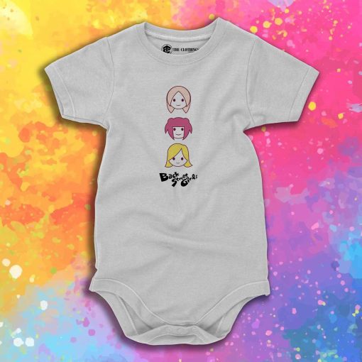 Back Street Idolswhite Baby Onesie