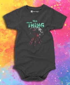 Beware of the Thing Addams Family Baby Onesie