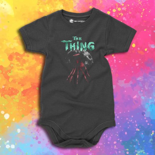 Beware of the Thing Addams Family Baby Onesie