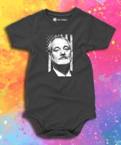 Bill Murray American Flag Baby Onesie