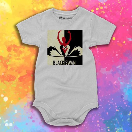 Black Swan Poster Baby Onesie
