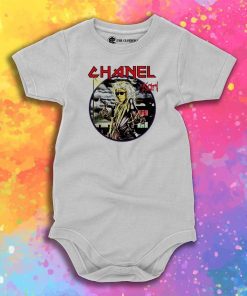 Bleached Goods Iron Baby Onesie