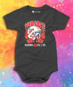 Bleached Goods Rose Froze Baby Onesie