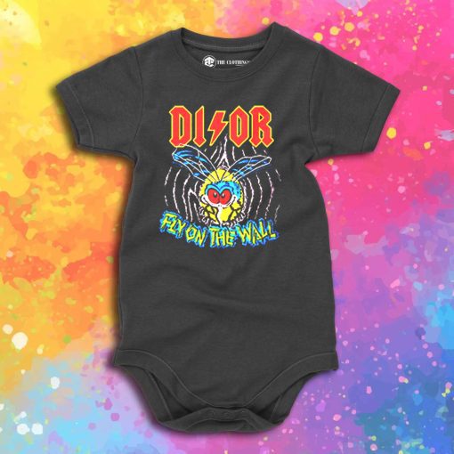 Bleached Goods Wall Fly Dior Baby Onesie
