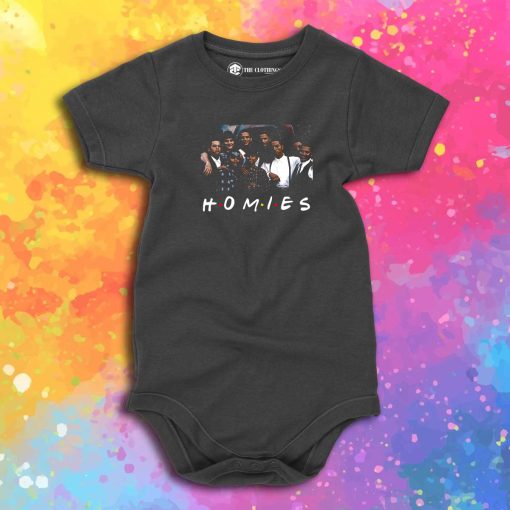 Blood In Blood Out Friends Mashup Baby Onesie