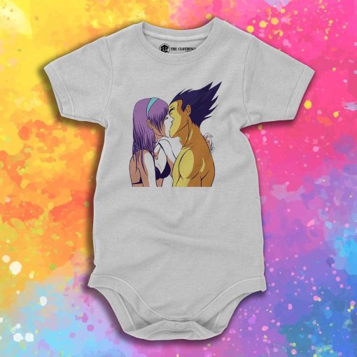 Bulma Vegeta Baby Onesie