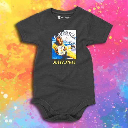 Camel Sailing Baby Onesie