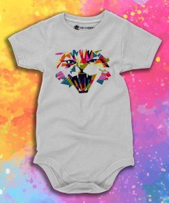 Cat 2D Colorfull Baby Onesie