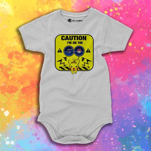 Caution on the Go Baby Onesie