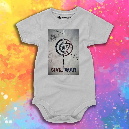 Civil war Art Baby Onesie