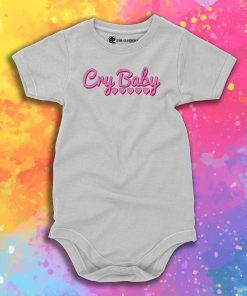 Cry Baby Pink Baby Onesie