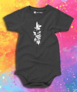 Dagger Butterfly Baby Onesie