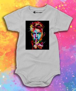 David Bowie pop Baby Onesie