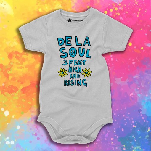 De La Soul 3 Feet High And Rising Baby Onesie