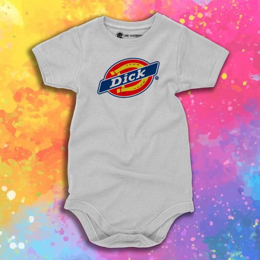 Dick Dickies Parody Baby Onesie