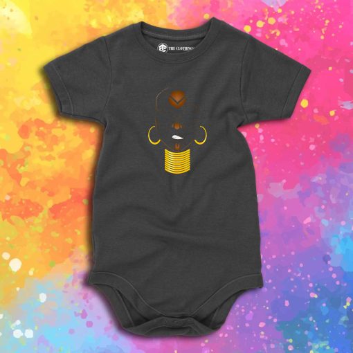 Dora Milaje Move Or You Will Be Moved Baby Onesie