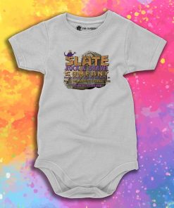 Flintstones Slate Rock Gravel Company Baby Onesie