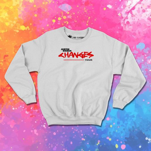 Justin Bieber Changes Tour 2020 Sweatshirt