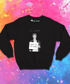 Justin Bieber What Do You Mean Sweatshirt
