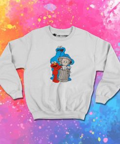 Kaws X Sesame Street Collab Sweatshirt