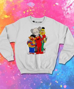 Kaws X Sesame Street Family Collab Sweatshirt