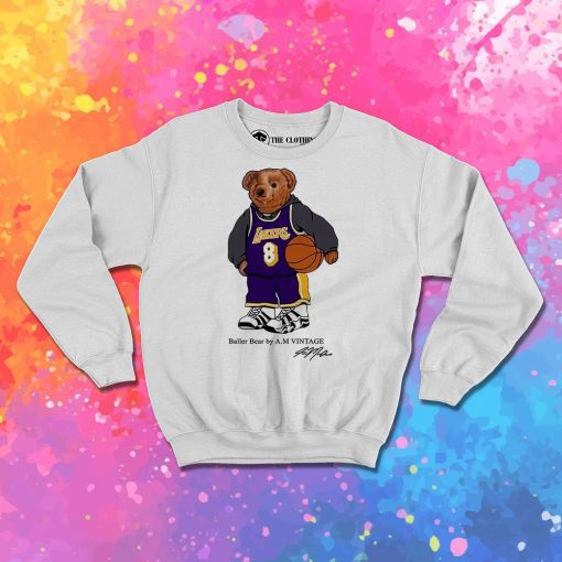 Kobe Baller Bear Sweatshirt