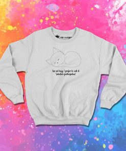 Lazy Cat Sweatshirt