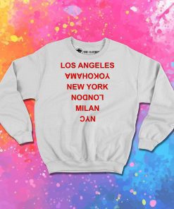 Los Angeles Yokohama New York London Sweatshirt